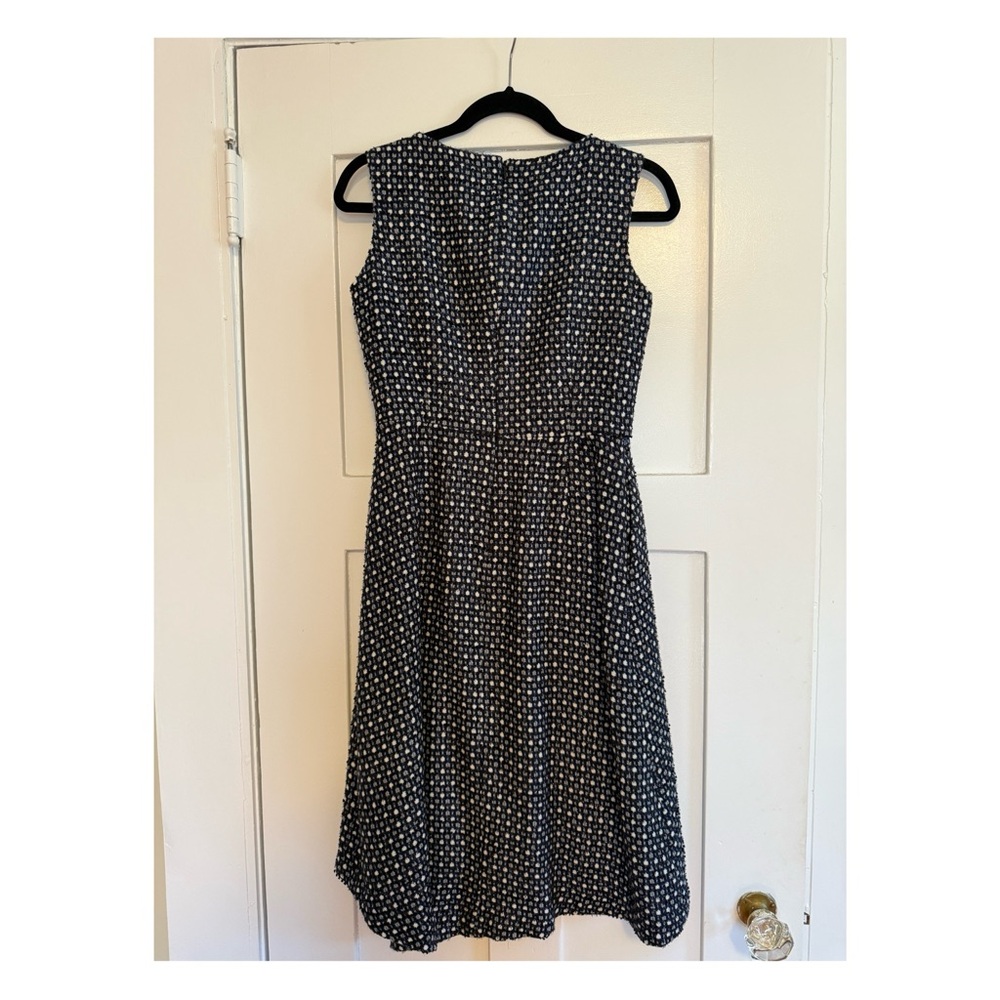 Banana Repubic Black Polka Dot Mini Dress with Pockets